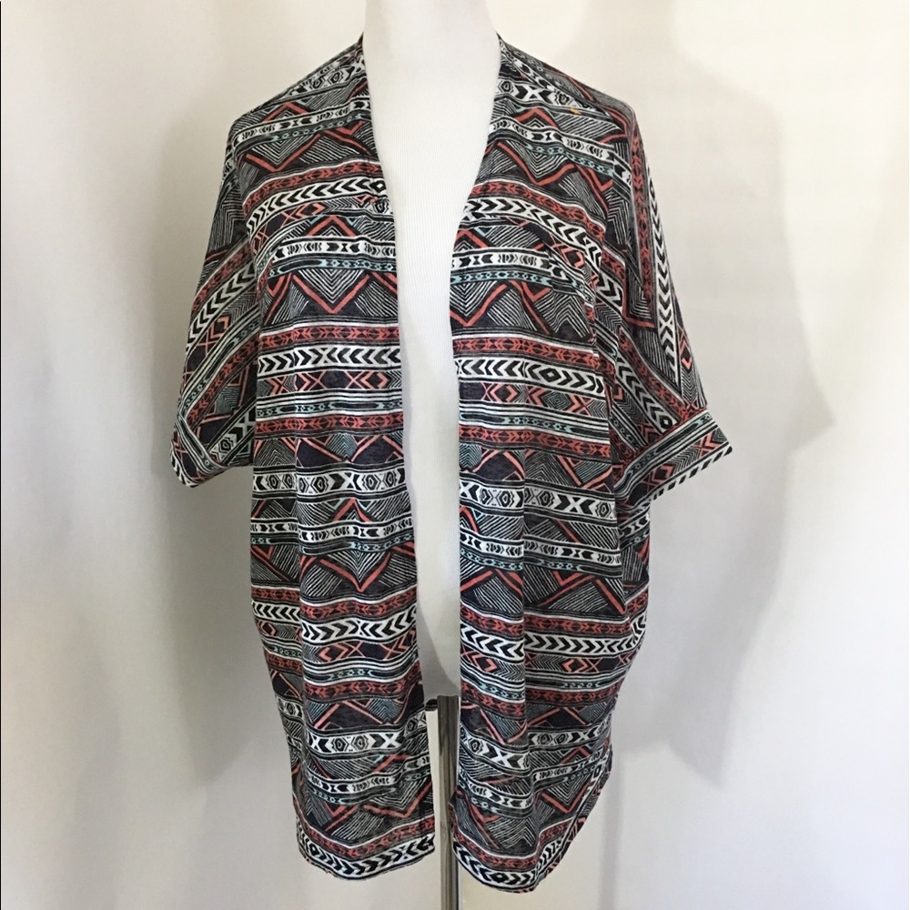 Torrid Open Front Kimono‎ Cardigan Sz 1X